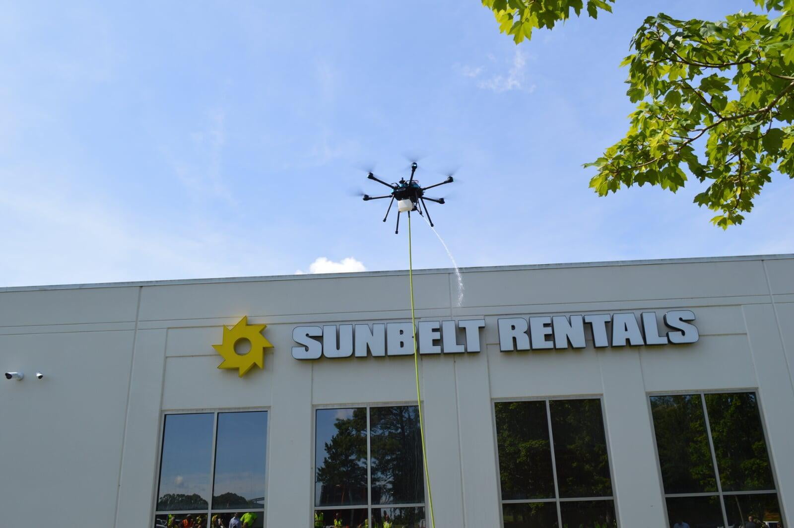 Sunbelt Teams With Lucid Drones Technologies