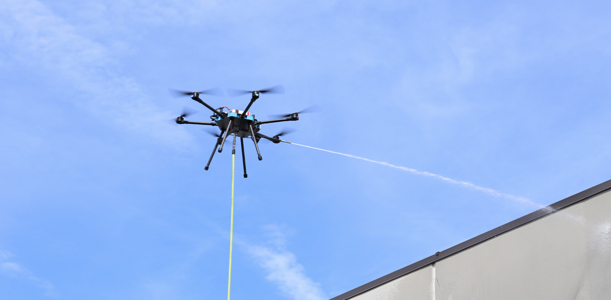 Lucid Drone Technologies Taps T-Mobile to Power Commercial Cleaning Drones